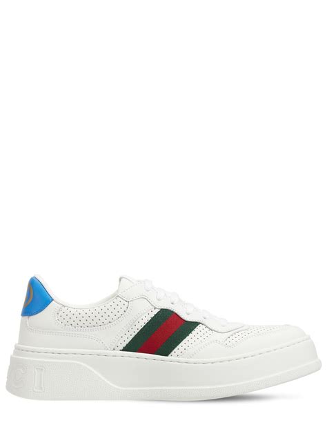 chunky gucci trainers|gucci chunky b ribbon white.